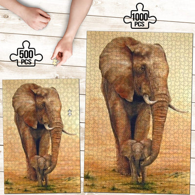 Jigsaw Puzzle - The Love Of A Mother - GiddyGoatStore