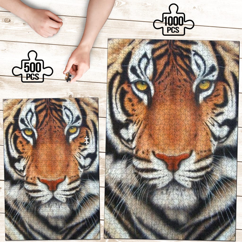 Jigsaw Puzzle - The Tiger - GiddyGoatStore