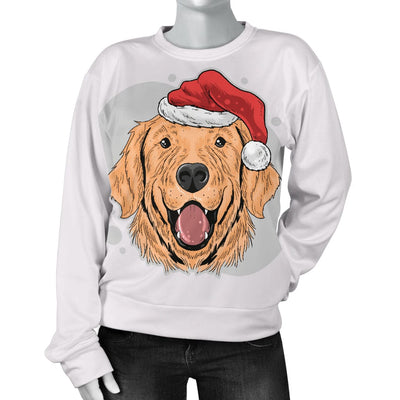 Women's Sweater - Have A Golden Christmas - GiddyGoatStore