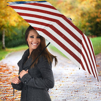 Umbrella - American Flag - GiddyGoatStore