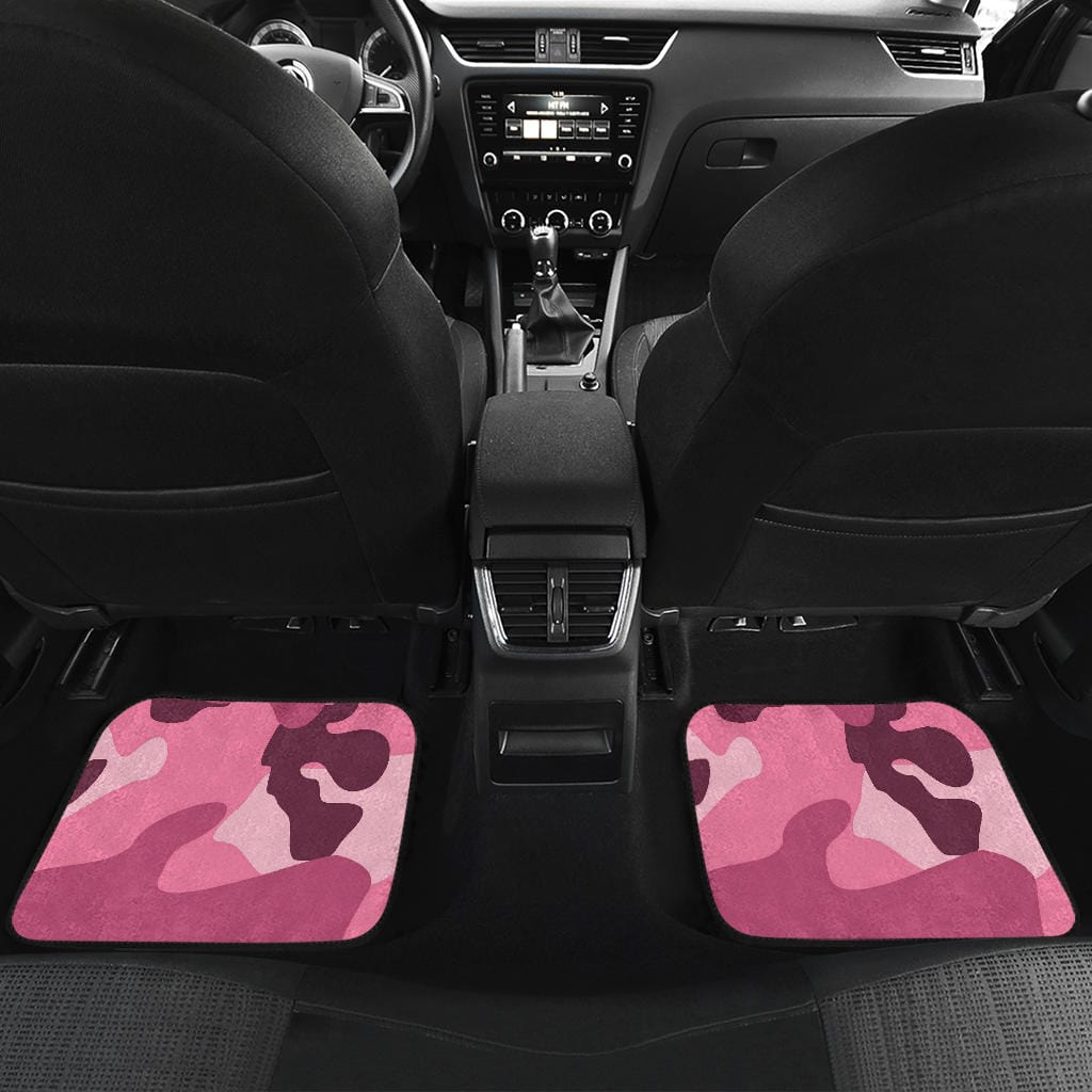 Floor Mats - Pink Camo - GiddyGoatStore