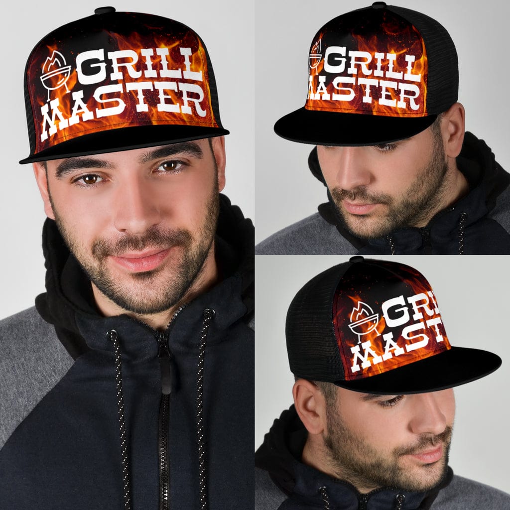 Trucker Hat - Grill Master BBQ Barbecue - GiddyGoatStore