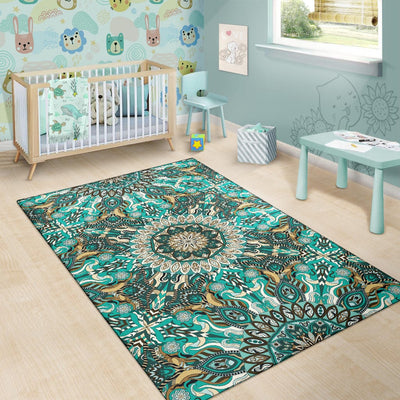 Rug - Magical Green Dream - GiddyGoatStore