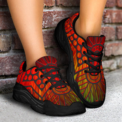 Sneakers - 3D Mandala - GiddyGoatStore