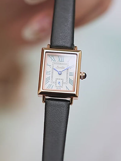 Watch - Women's Beautiful Square LIGE Quartz Watch