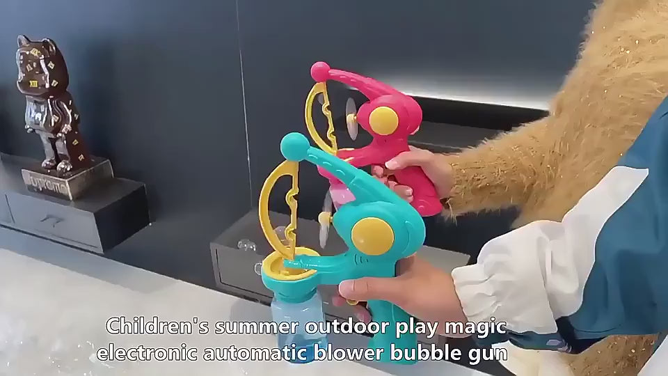 Automatic Handheld Big Bubble Machine Bubble Gun Toy