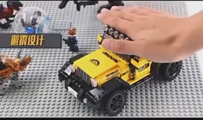 610 Pcs Technic Jeep Model Toy