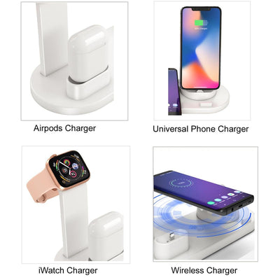 3 in 1 Wireless Charging Induction - GiddyGoatStore
