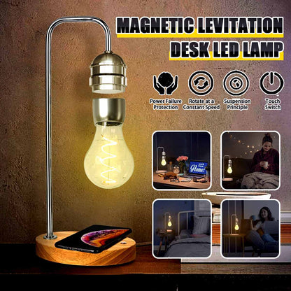 Magnetic Levitation Lamp and Wireless Phone Charger