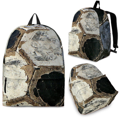 Backpack - Distressed Soccer Pattern - GiddyGoatStore