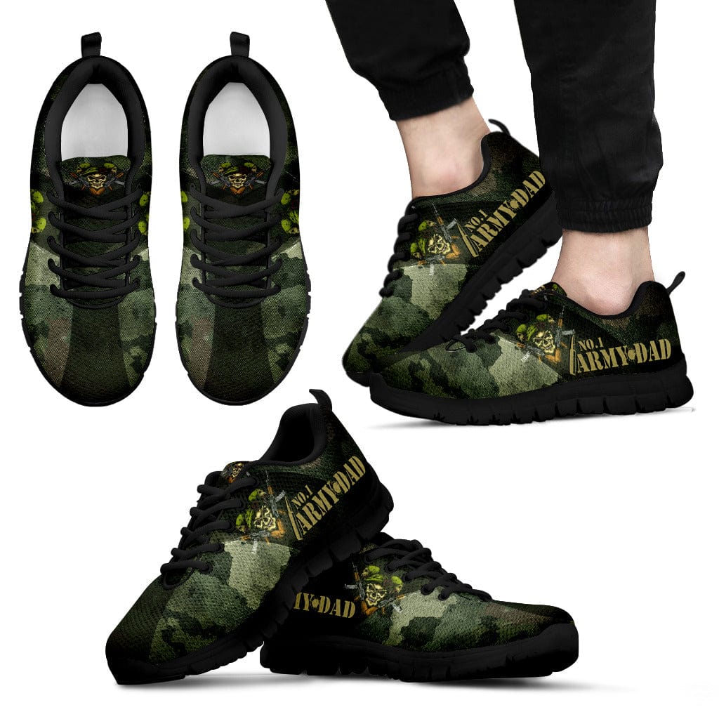 Men's Sneakers - Army Dad Sneakers - GiddyGoatStore