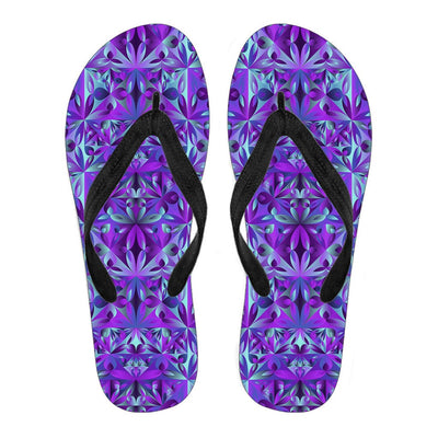 Flip Flops - Psychedelic Violet Women's - GiddyGoatStore