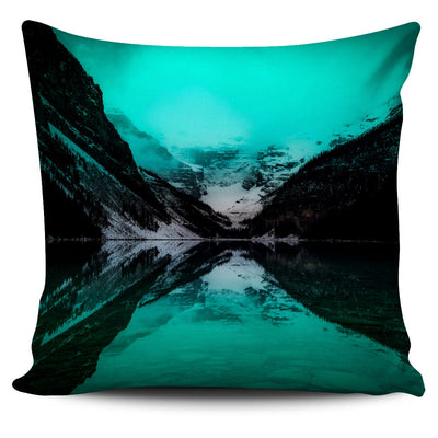 Pillow Cover - Lake Louise - Blue - GiddyGoatStore