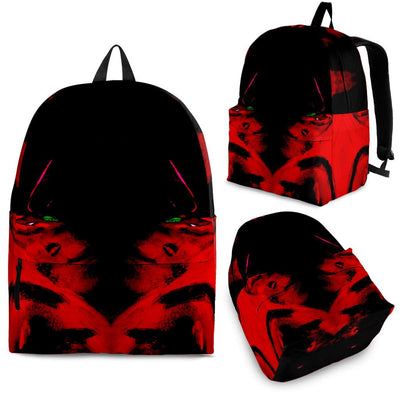 Backpack - Red and Black - GiddyGoatStore