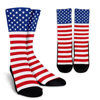 Crew Socks - USA - GiddyGoatStore