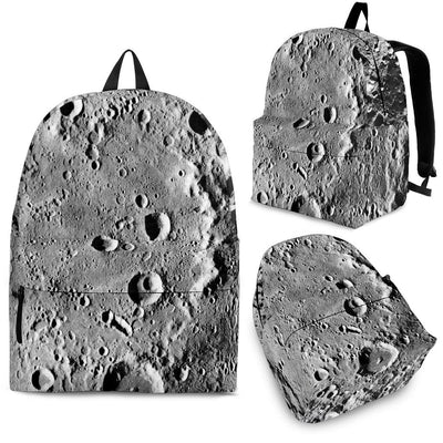 Backpack - Pretty 3D Moon - GiddyGoatStore