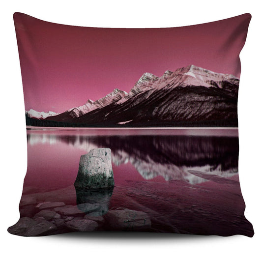 Pillow Cover - Spray Lakes - Red