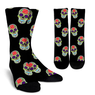 Crew Socks - Say Cheese Skull - GiddyGoatStore