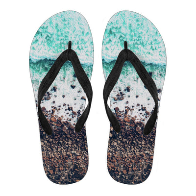 Flip Flops - Ocean Side - GiddyGoatStore