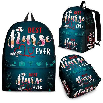 Backpack - Best Nurse Ever - GiddyGoatStore