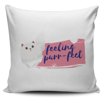 Pillow Cover - Feeling Purr-fect - GiddyGoatStore