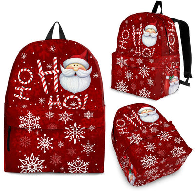 Backpack - Ho Ho Ho Christmas - GiddyGoatStore
