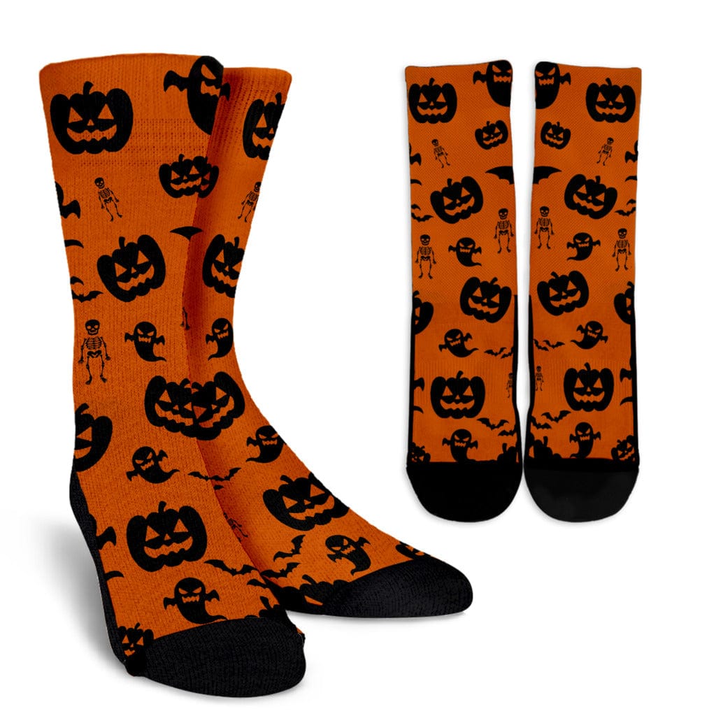 Crew Socks - Halloween Madness - GiddyGoatStore