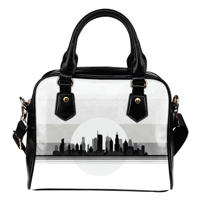 Shoulder Handbag - Skyline - GiddyGoatStore