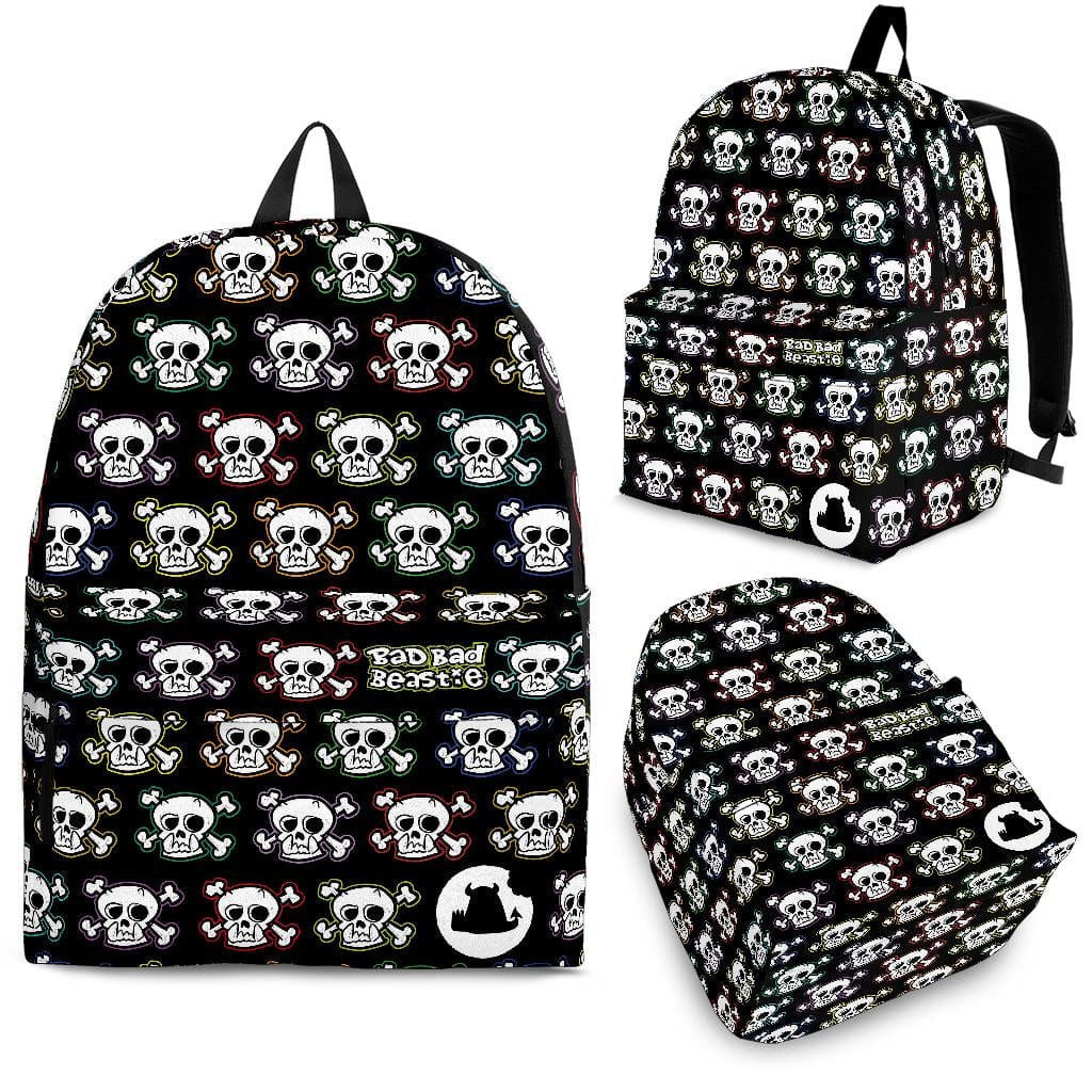 Backpack - Skull n Bones - GiddyGoatStore