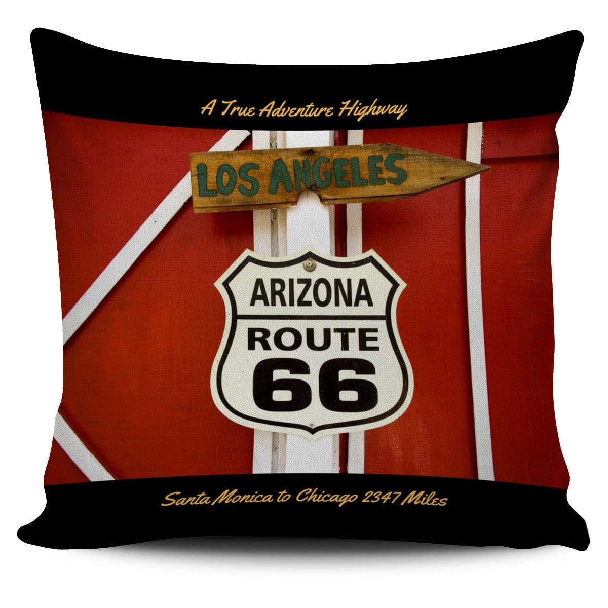 Pillow Covers - Route 66