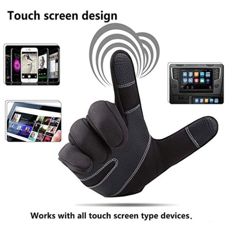 Warm Waterproof Touch Screen Gloves ~ Unisex - GiddyGoatStore