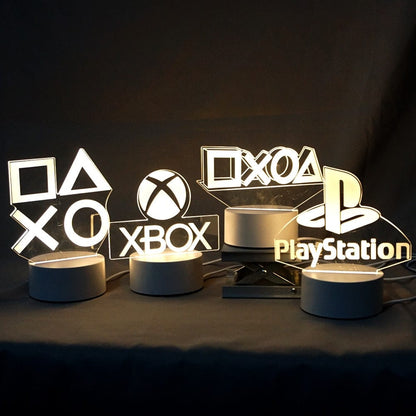 Vision 3D LED Night Light ~ PlayStation/XBox Collection