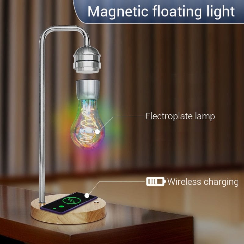Magnetic Levitation Lamp and Wireless Phone Charger