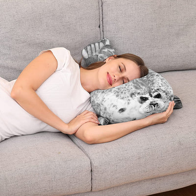 Cuddly Seal Shaped Throw Pillows - GiddyGoatStore