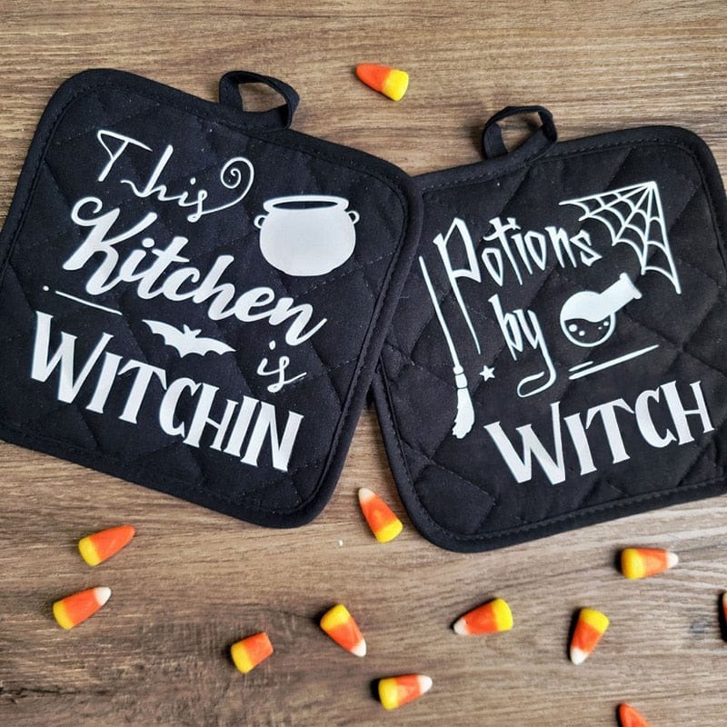 Halloween Witchin Hot Pad - GiddyGoatStore