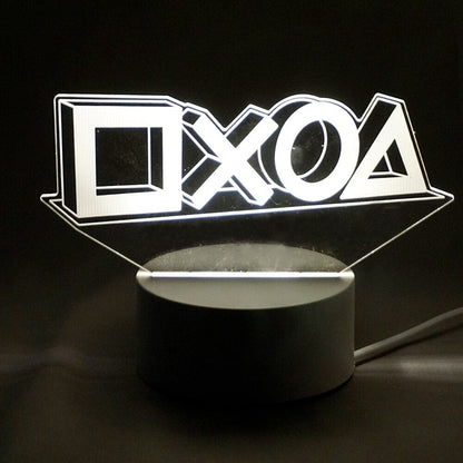 Vision 3D LED Night Light ~ PlayStation/XBox Collection
