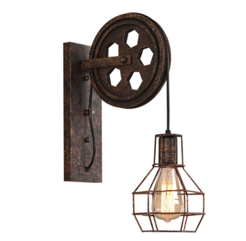 Wall Lamp~ Retro Industrial Style - GiddyGoatStore