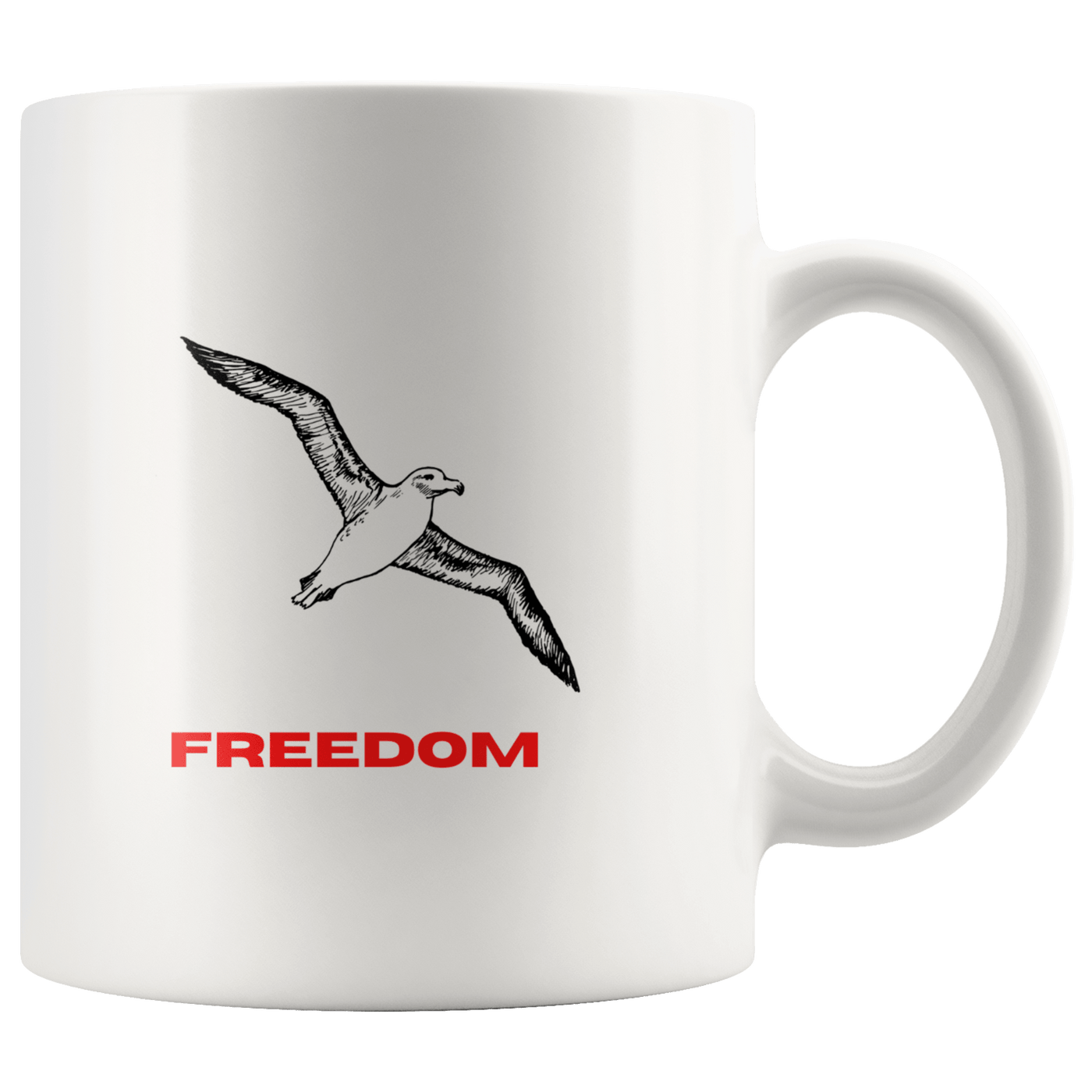 Mug - Albatross Freedom - GiddyGoatStore