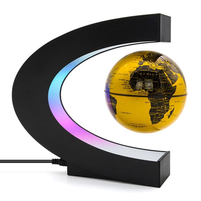 Magnetic Levitation Globe Night Light - GiddyGoatStore