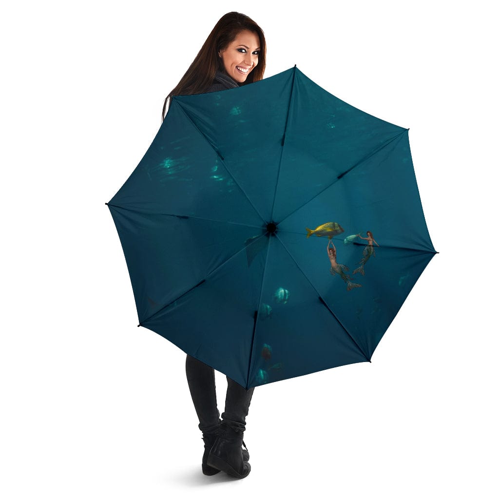 Umbrella - Mermaids - GiddyGoatStore