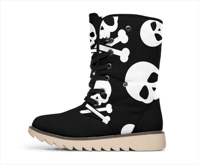 Polar Boots - Skull and Crossbones - GiddyGoatStore