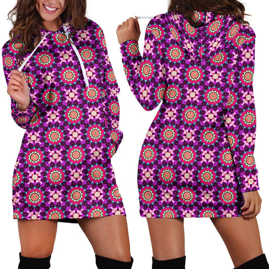 Hoodie Dress ~ Woman's  - Kaleidscope