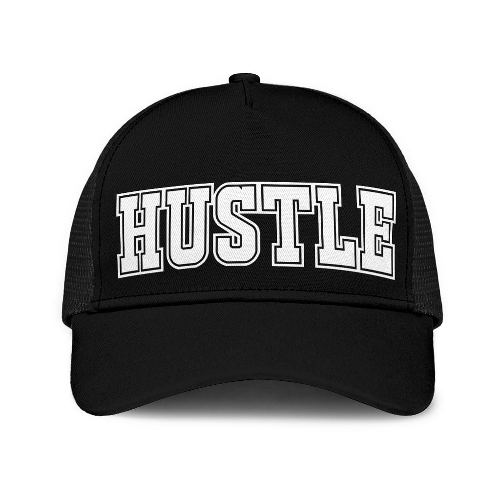 Mesh Back Cap - Hustle - GiddyGoatStore
