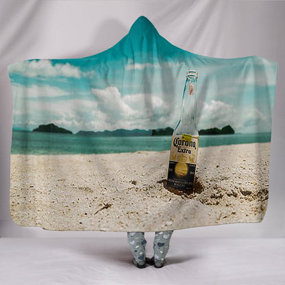 Hooded Blanket ~ Beach