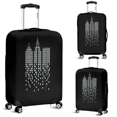 Luggage Cover ~ City Skyline - GiddyGoatStore