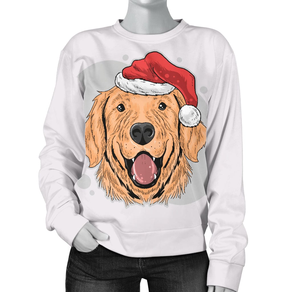 Women's Sweater - Have A Golden Christmas - GiddyGoatStore