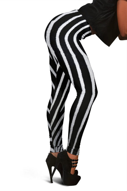 Leggings ~ Women's  ~ Zebra