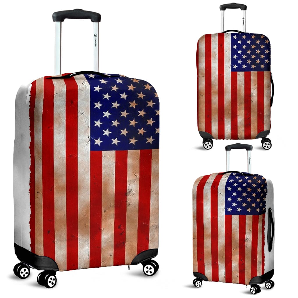 Luggage Cover ~ USA - GiddyGoatStore