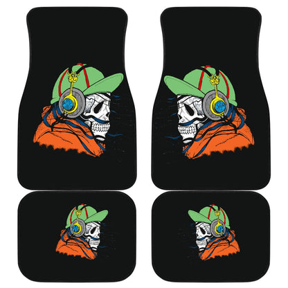 Car Floor Mats ~ Skull