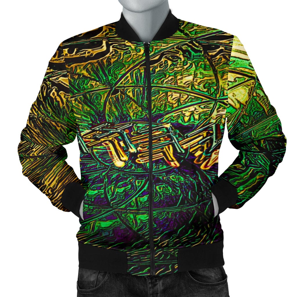 Bomber Jacket - Men's Yahuah Camo - GiddyGoatStore